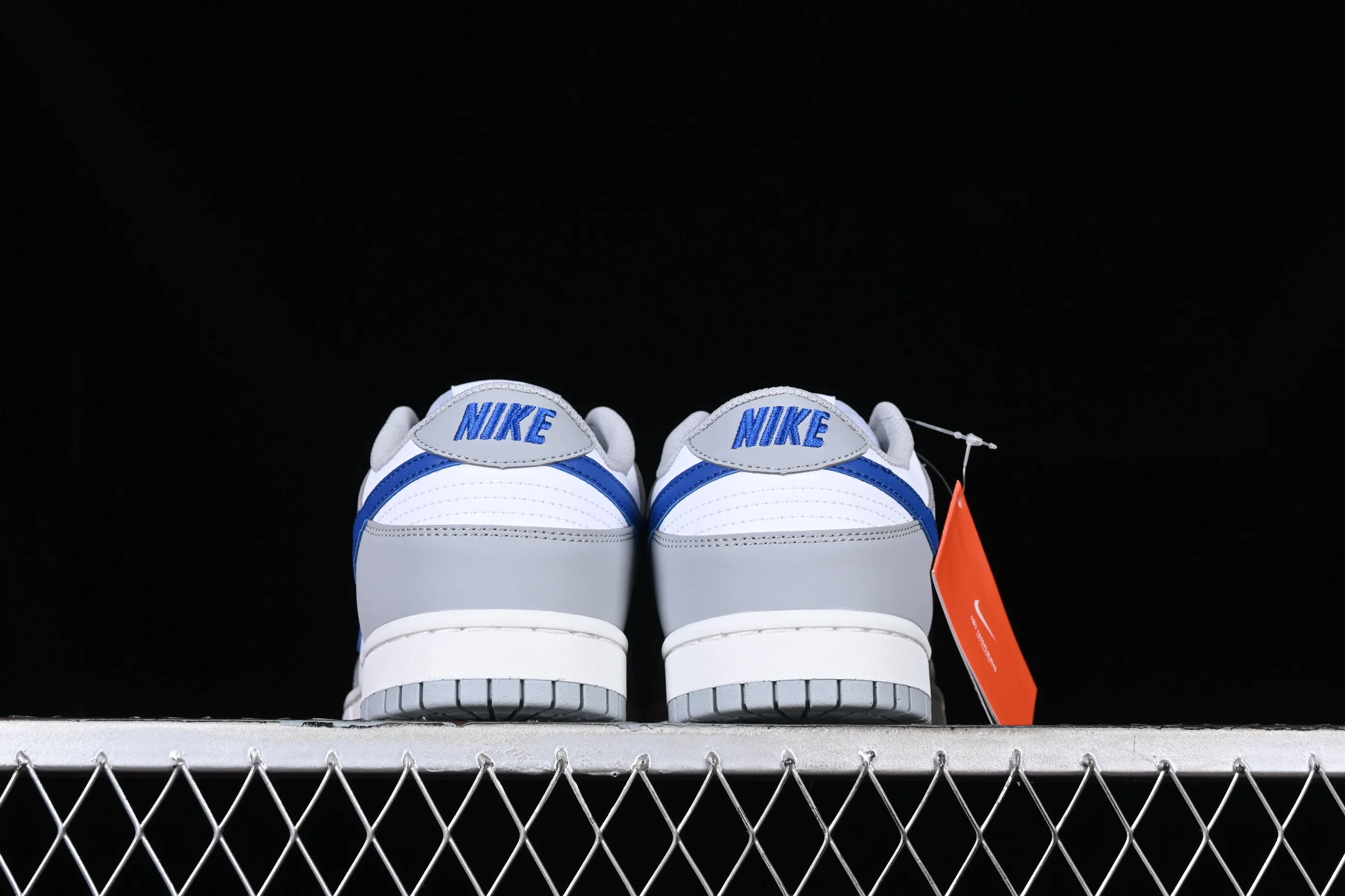 All categories Nk SB Dunk series Nk SB Dunk Low low-top sneakers Nk Dunk Low "Grey Royal Blue" white gray blue low-top casual sports skateboard shoes FN3878-001